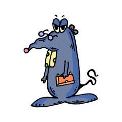 Cartoon Rat Clipart