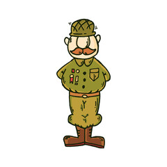 Cartoon Soldier Clipart