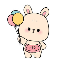 happy birthday rabbit