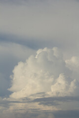 Beauty cloud in sky