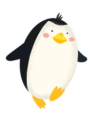 Big and small animals, bright colors, pastel colors