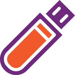 USB Vector Icon Design Illustration