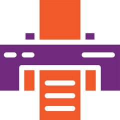 Printer Vector Icon Design Illustration