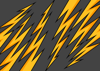 Simple background with reflective lightning pattern