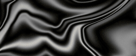 Beautiful drawing with the divorces and wavy lines in gray tones. Silver liquid texture. Silver metallic surface. Abstract silver marble texture. Abstract black, gray marble background. Fancy liquify