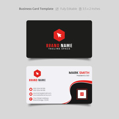 Amazing business card design template