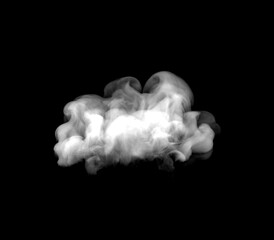 Realistic clouds fog background Smoke image Fog rendering isolated