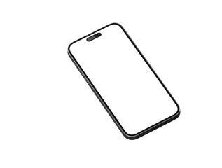 realistic smartphone template mockup for user experience presentation. Stylish concept design for websites, applications and landing pages.