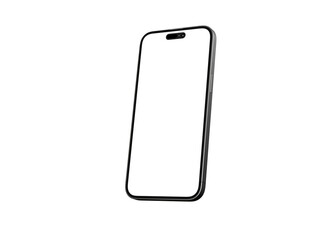 realistic smartphone template mockup for user experience presentation