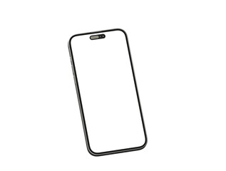 Smartphone. Mobile phone Template. Telephone 3d