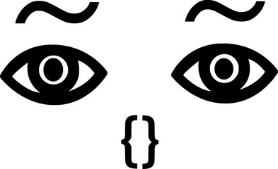 Fototapeta premium set of eyes
