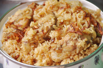 Hilsha pulao