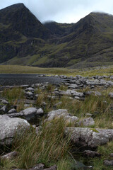 Fototapeta na wymiar Cronins yard trails - Carrauntoohil range - Killarney - Ring of Kerry - Kerry county - Ireland
