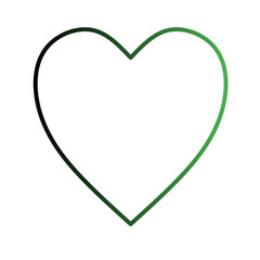 love icon with gradient colors