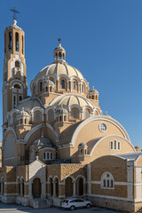 Fototapeta na wymiar Melkite Greek Catholic basilica of St. Paul at Harissa, Lebanon