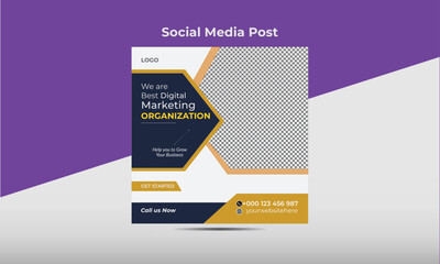 Social media post Design Template.