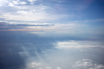 Obraz premium blue sky and clouds