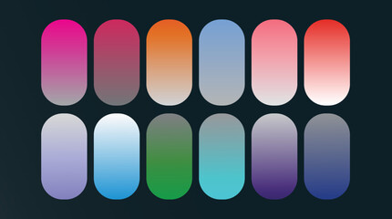 Multiple Gradient set with multi color   