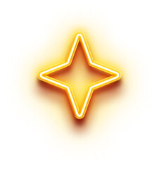 Neon Star Icon