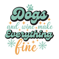 Obraz premium Christmas Sublimation, Dog Christmas, Christmas Clipart ,Christmas Png,Dog Christmas png ,Groovy Christmas, Merry Christmas, Christmas Tree, Hot Chocolate ,Santa dog, Christmas Quote, Christmas Sayin