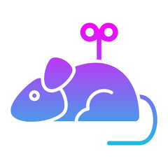Mouse Glyph Gradient Icon