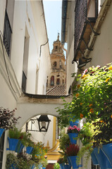 Streets of the old town of Cordoba, Spain