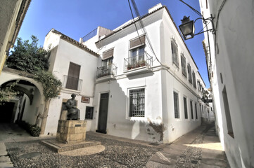 Streets of the old town of Cordoba, Spain