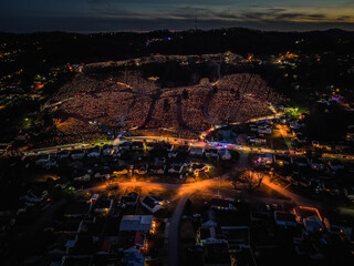 Cunningham Memorial Park hosted their Annual Luminary Celebration