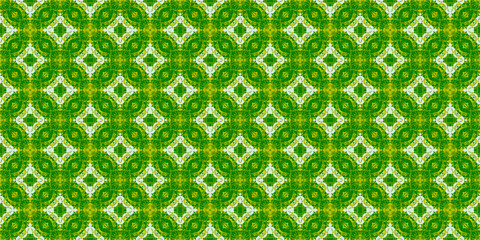 Fototapeta premium Abstract seamless pattern, seamless wallpaper, seamless background designed for use for interior,wallpaper,fabric,curtain,carpet,clothing,Batik,satin,background , illustration, Embroidery style.