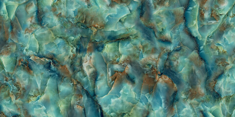 Aqua Green marble texture background with Browne veins,High gloss marble for ceramic wall and floor...