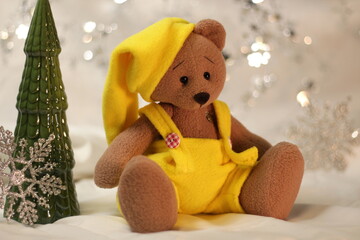 christmas teddy bear