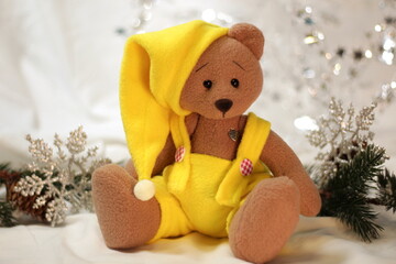 christmas teddy bear