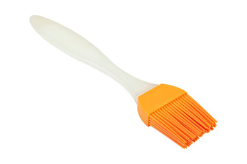 silicone brush, kitchen brush isolated from background