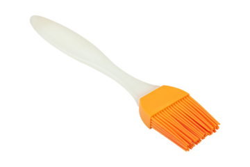 silicone brush, kitchen brush isolated from background