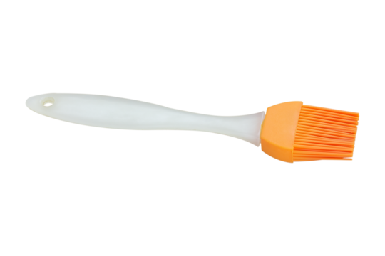 silicone brush, kitchen brush isolated from background
