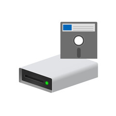 Volumetric floppy disk and disk drive for personal computer
