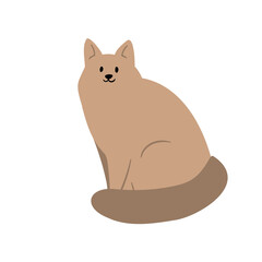 Christmas illustration clipart, Winter scene creator clipart, cat, dog, book, snowman, letter, pie, hat, mitten, sock, gift, sweater, lollipop, mistletoe, snow globe in flat style