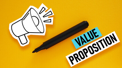 Value Proposition is shown using the text