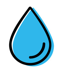 DROP OF WATER, ICON PNG