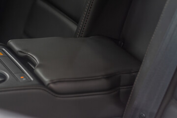 Obraz premium Closed car glove box compartment. Glove compartment of car.