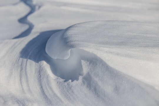 Schneeverwehung