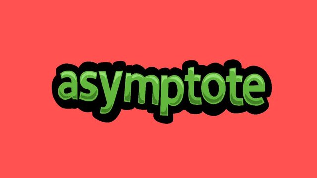 Red screen animation video written ASYMPTOTE