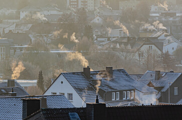 Heizen im Winter zu Zeiten hoher Energiepreise - Taunusstein in Hessen
