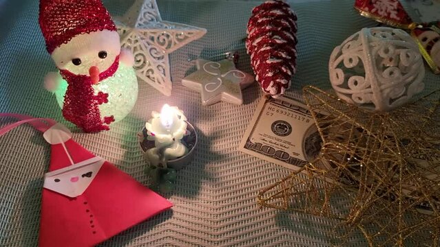 Christmas, decoration, toy, holiday, snowman, Santa Claus, holiday, winter, object, Christmas tree, December, gift, doll, decoration, season, color, frost, new year, caduceus, ball, seasonal, card