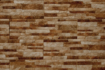 Fototapeta premium brick wall texture with small bricks