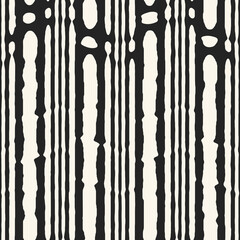 Monochrome Variegated Ethnic Stripes Pattern