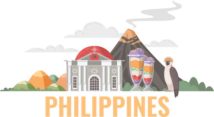 Philippines Travel Cartoon