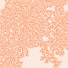 Albert-Laszlo Barabasi algorithm network visualization implementation illustration