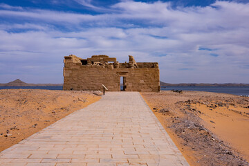 old castle in the desert