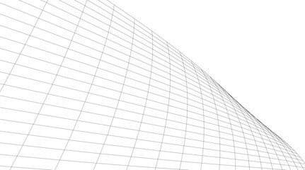 Abstract modern architecture 3d illustration	
